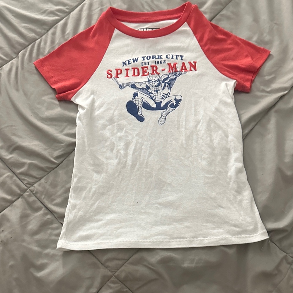 Marvel Spider-Man Red and White Kids T-Shirt